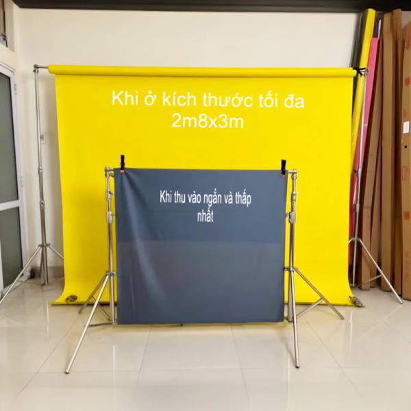 Bộ Khung Treo Phông Di Động BSL 280 inox 2m8x3m