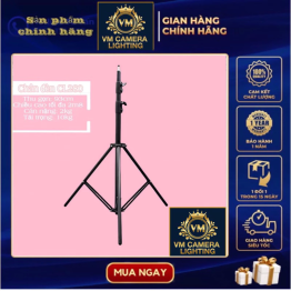 Chân nhôm đen 2,8m
