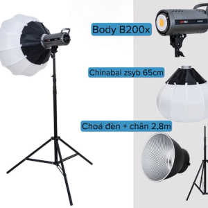 Đèn Livestream Đèn ZSYB B300X, ZSYB B200X