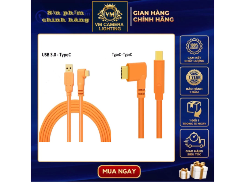 Dây cáp USB/Type-C to Type-C